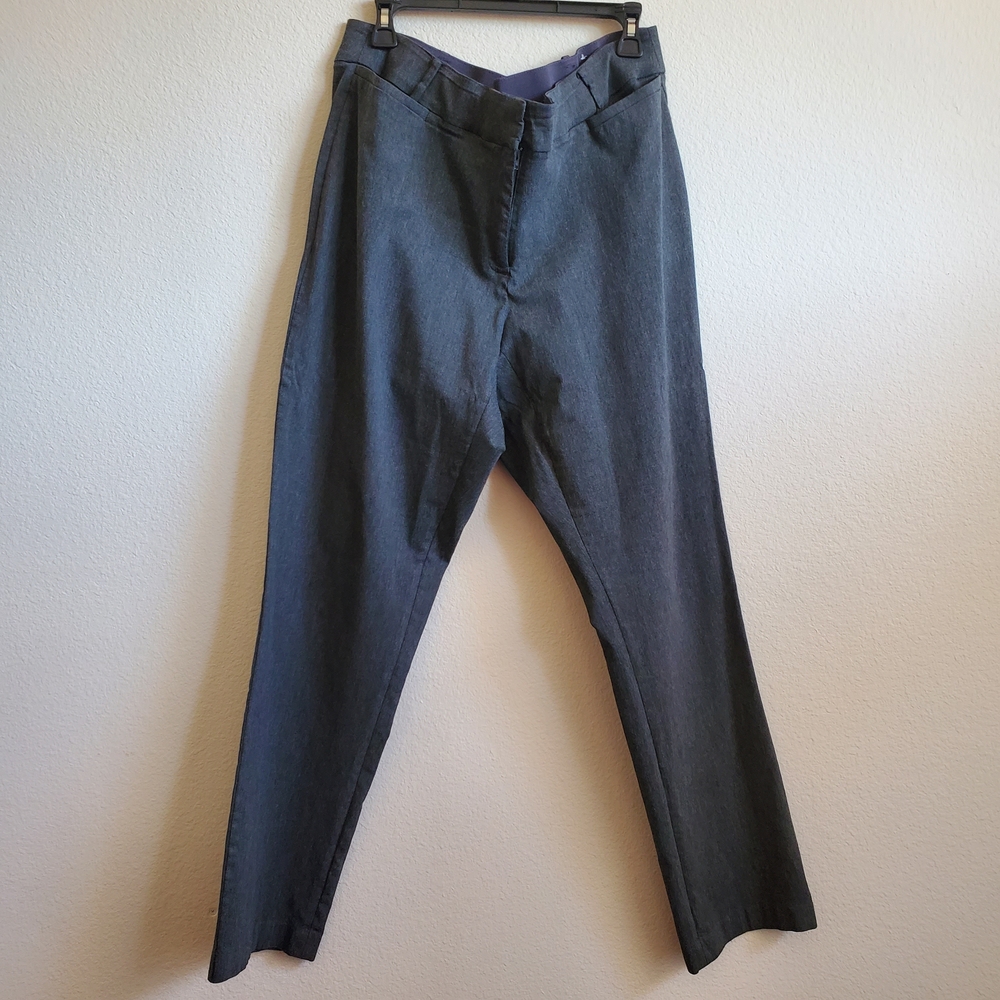 Lane Bryant Women's Dark Gray Trousers Size 22R